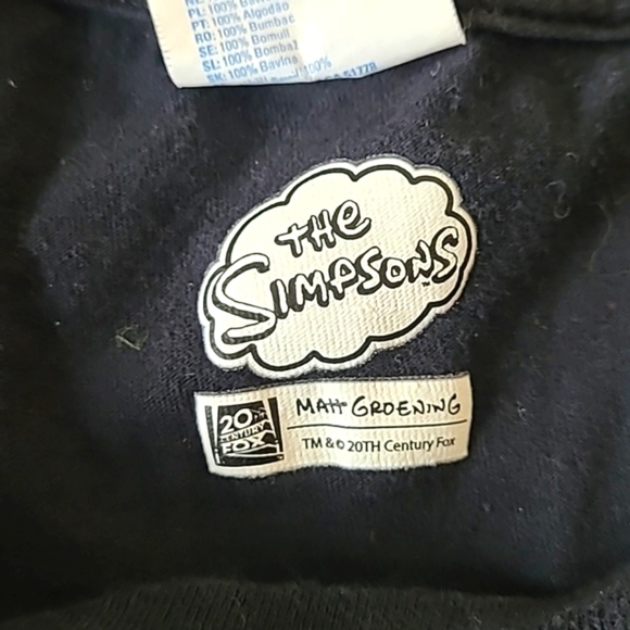 Port & Company The Simpsons Halloween Horror Family Graphic Print Tee Mens Sz M - Picture 11 of 13